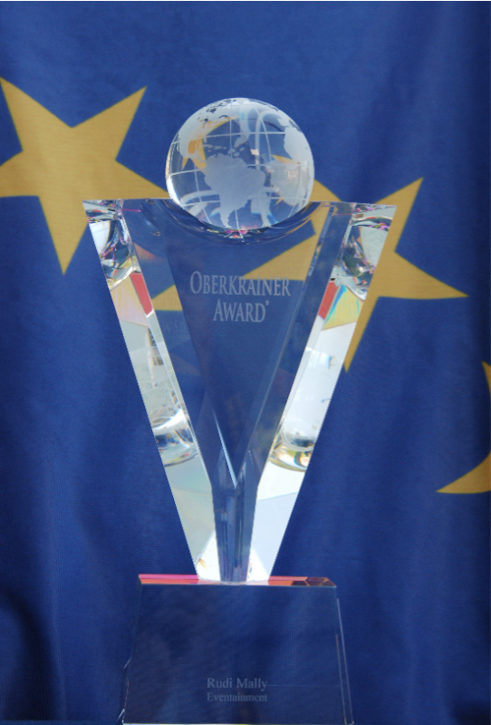 Der Oberkrainer Award-Kristall