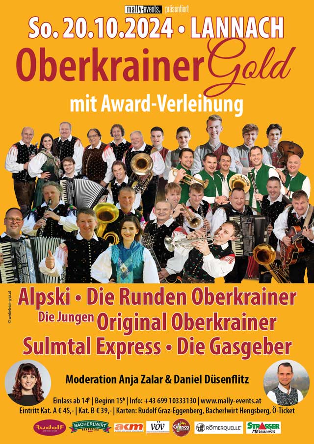 Oberkrainer Gold 2024 Steinhalle Lannach