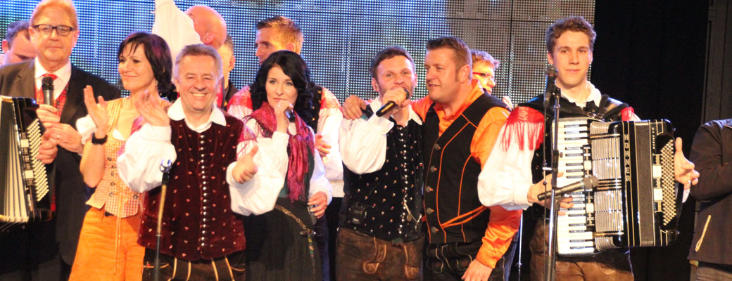 Oberkrainer Award 2014 - Finale auf der Bühne Kirschenhalle